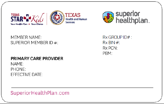 Superior Healthplan STAR KIDS