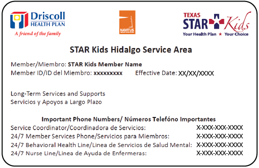 Driscoll Health Plan KIDSmember ID